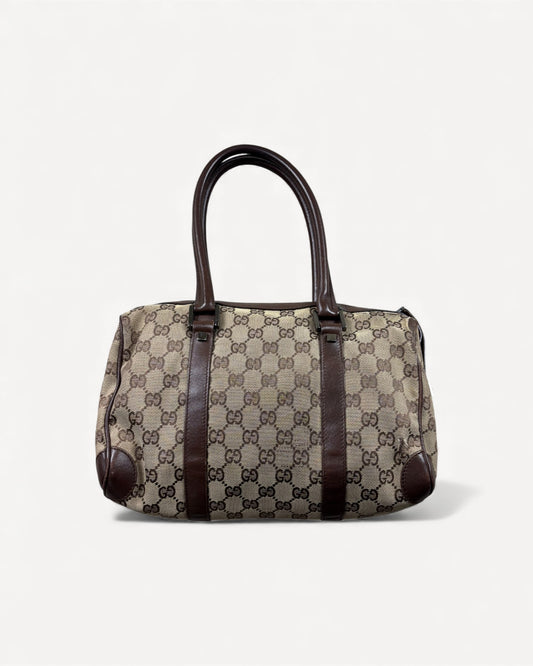 GUCCI MONOGRAM MINI BOSTON BAG