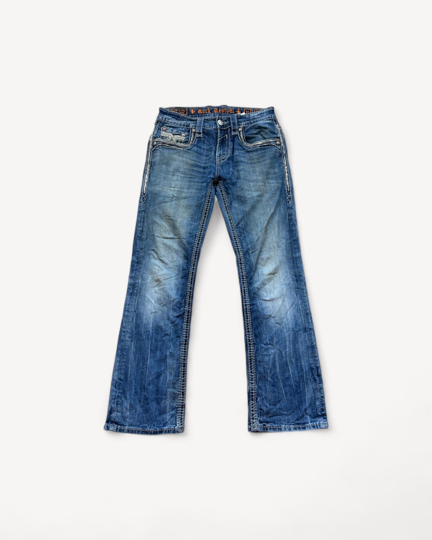 ROCK REVIVAL JEANS W31 L32 #RR11.1