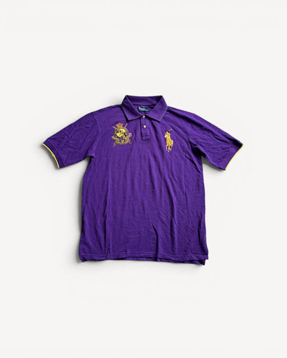 RALPH LAUREN POLO SHIRT PURPLE (L)