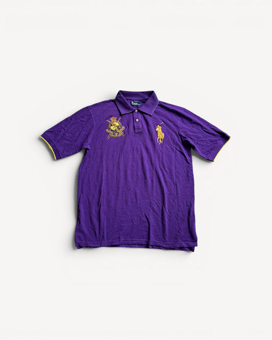 RALPH LAUREN POLO SHIRT PURPLE (L)