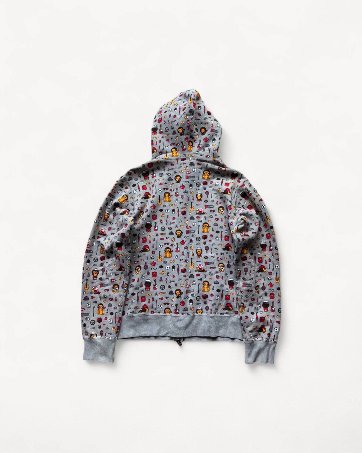 BAPE BABYMILO ZIP UP HOODIE (M)
