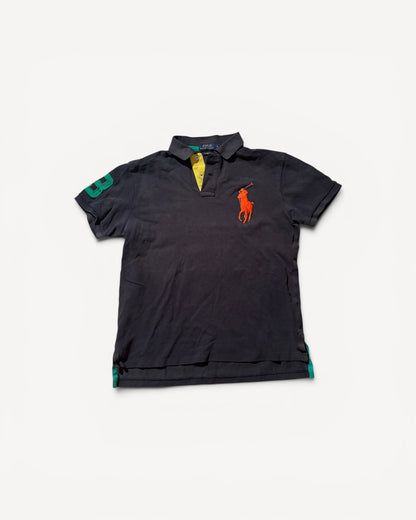 RALPH LAUREN POLO SHIRT NAVY (M)