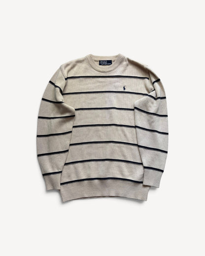 RALPH LAUREN STRIPED KNIT (L)