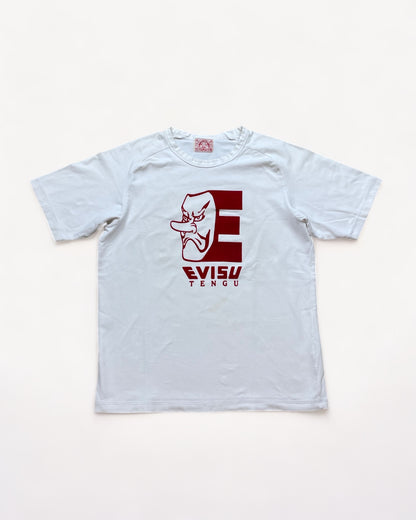 EVISU WHITE T-SHIRT (M)