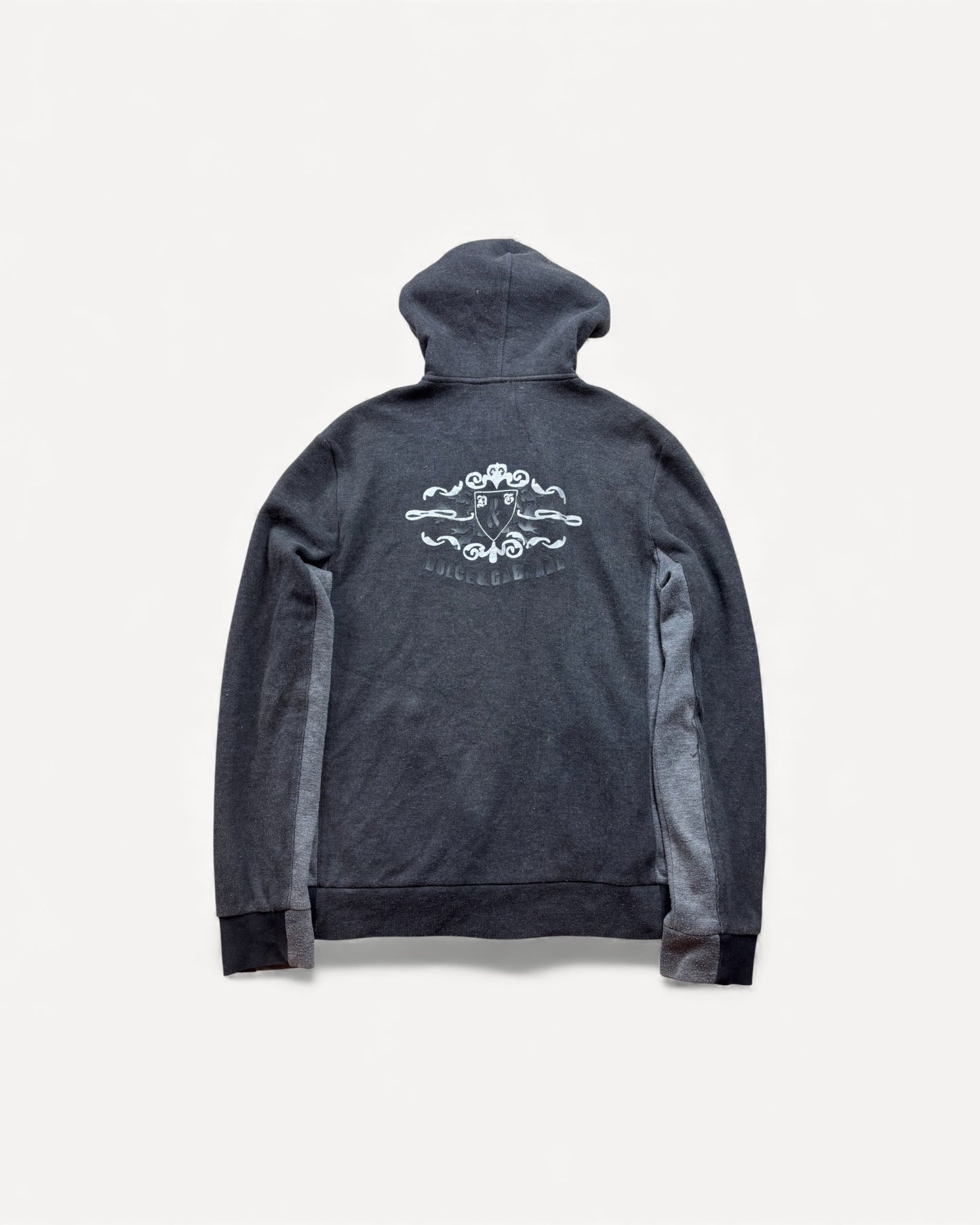 DOLCE & GABBANA ZIP UP HOODIE (M)