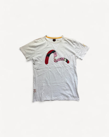 EVISU WHITE T-SHIRT (M)