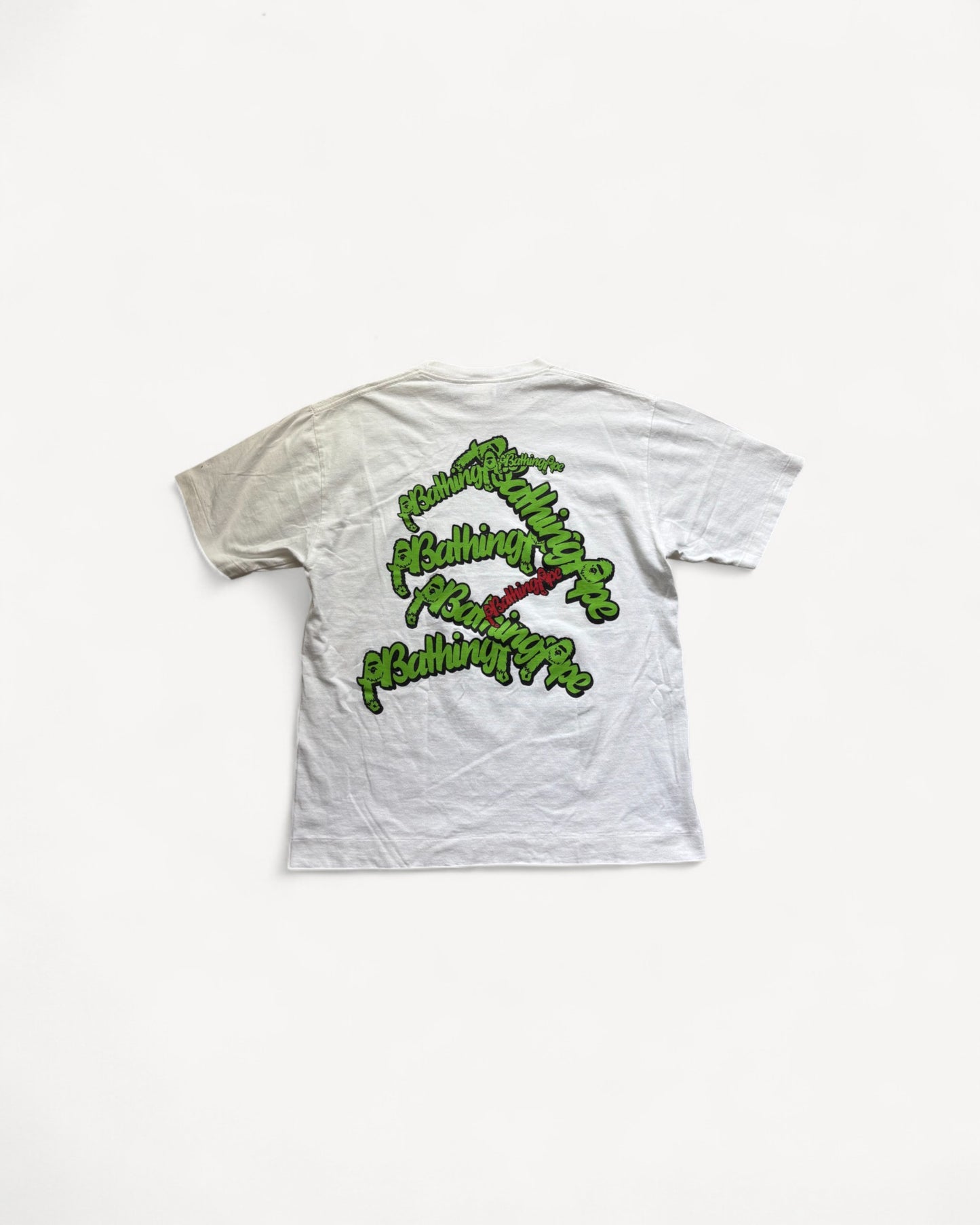 BAPE WHITE T-SHIRT (M)