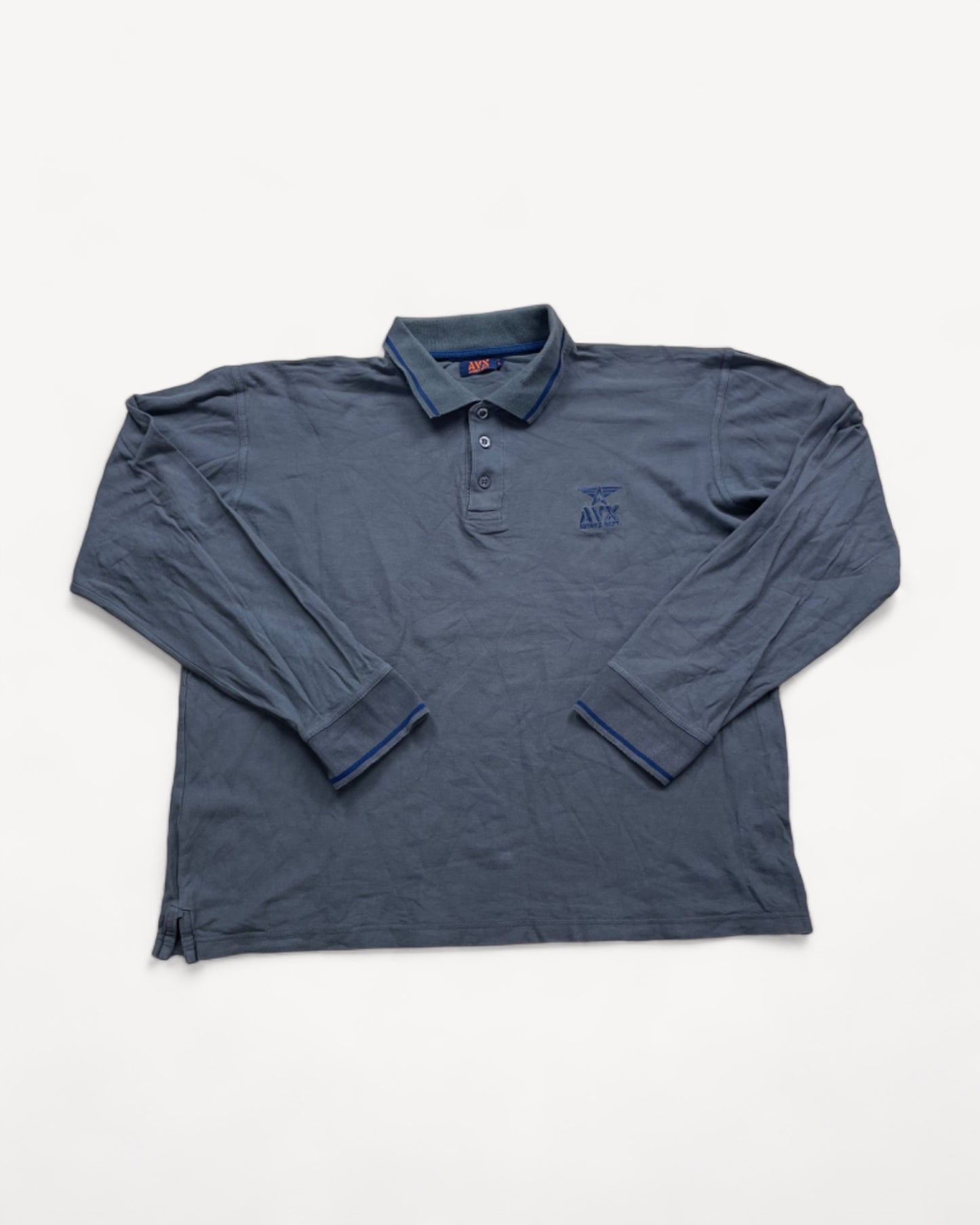 AVIREX LONG POLO SHIRT (M)