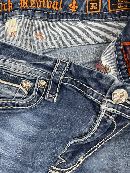 ROCK REVIVAL JEANS W32 L34 #RR4