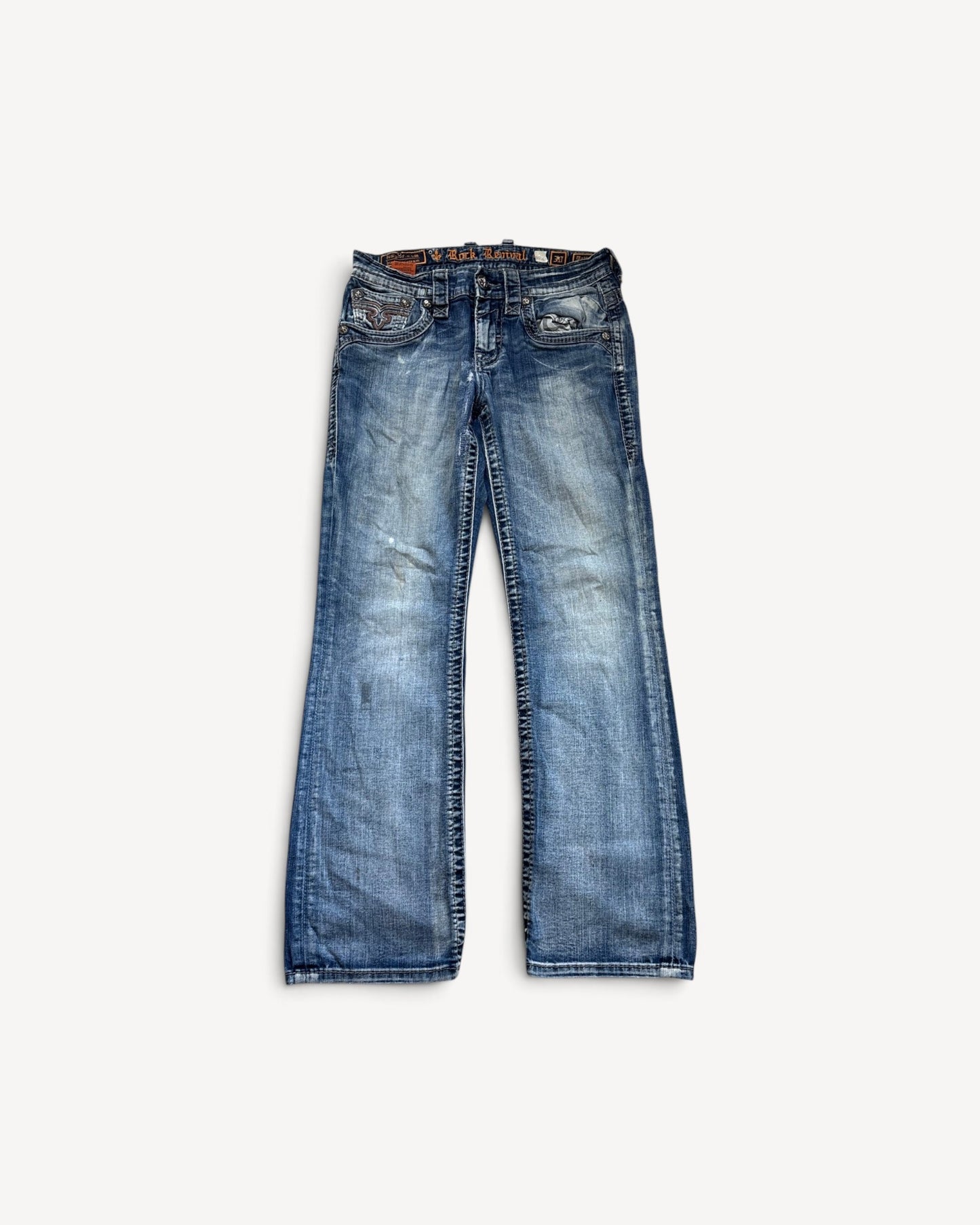 ROCK REVIVAL JEANS W30 L32 #RR15