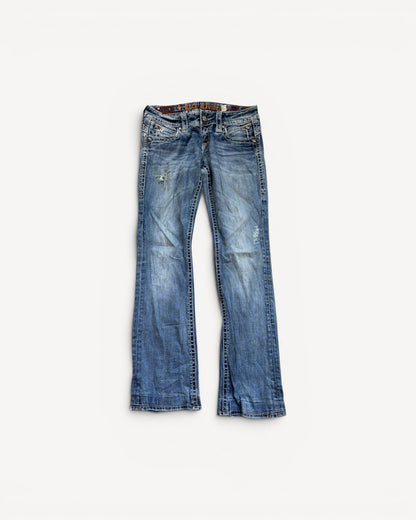 ROCK REVIVAL JEANS W27 L30 #RR5