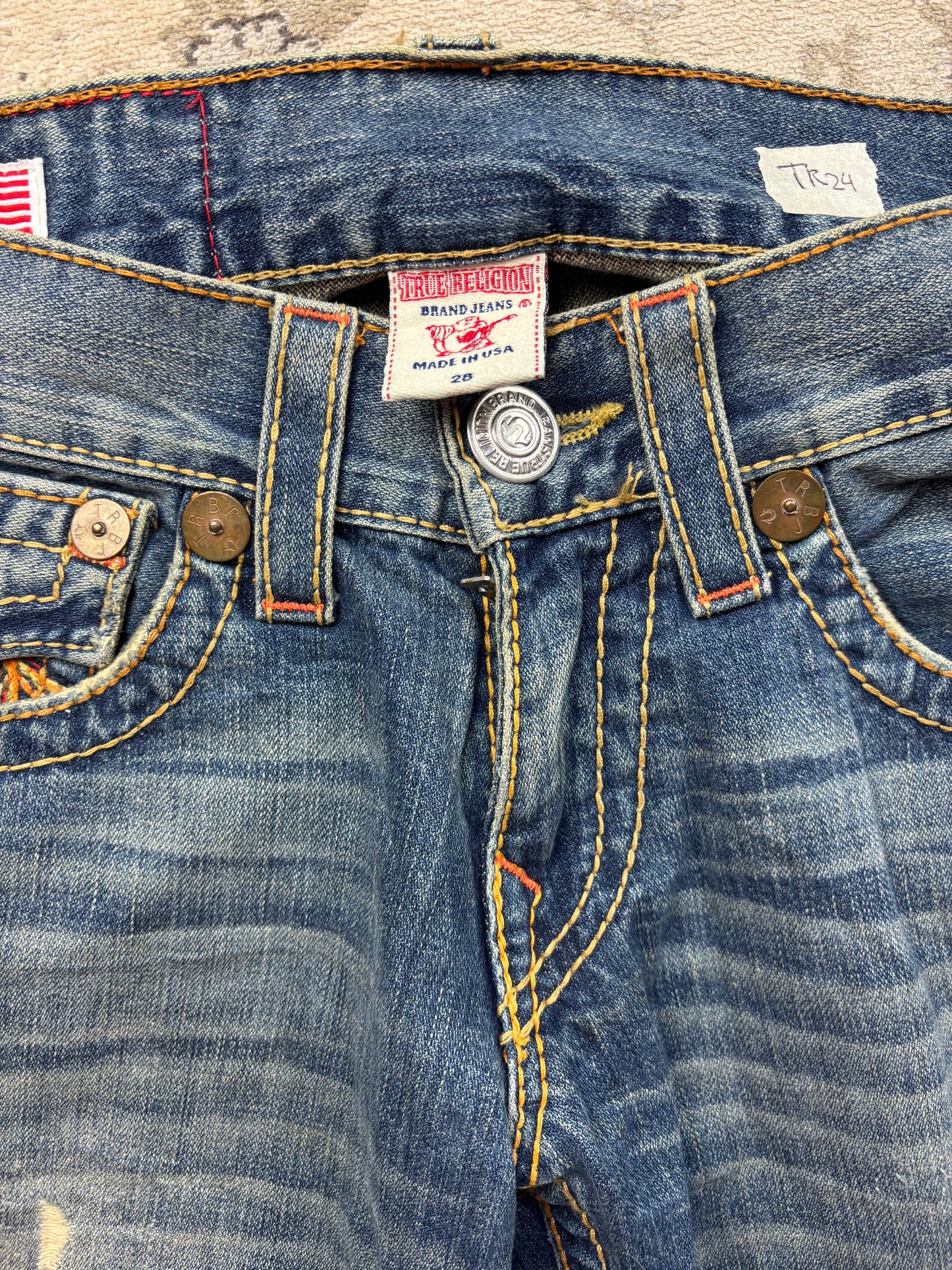 TRUE RELIGION JEANS W28 L30 #TR24