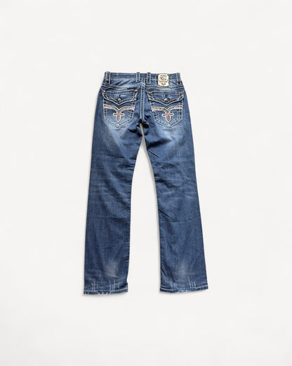 ROCK REVIVAL JEANS W30 L34 #RR19
