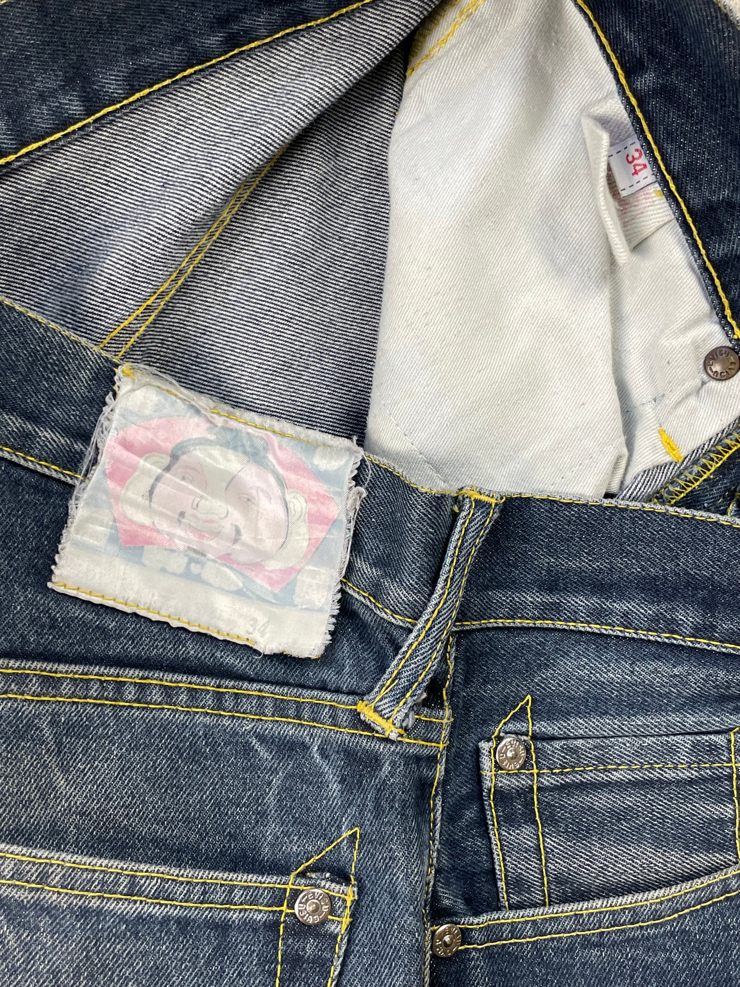 EVISU JEANS W34 L32 #E9