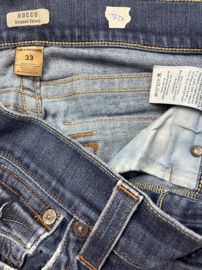 TRUE RELIGION JEANS W33 L32 #TR27