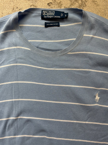 RALPH LAUREN STRIPED KNIT (L)