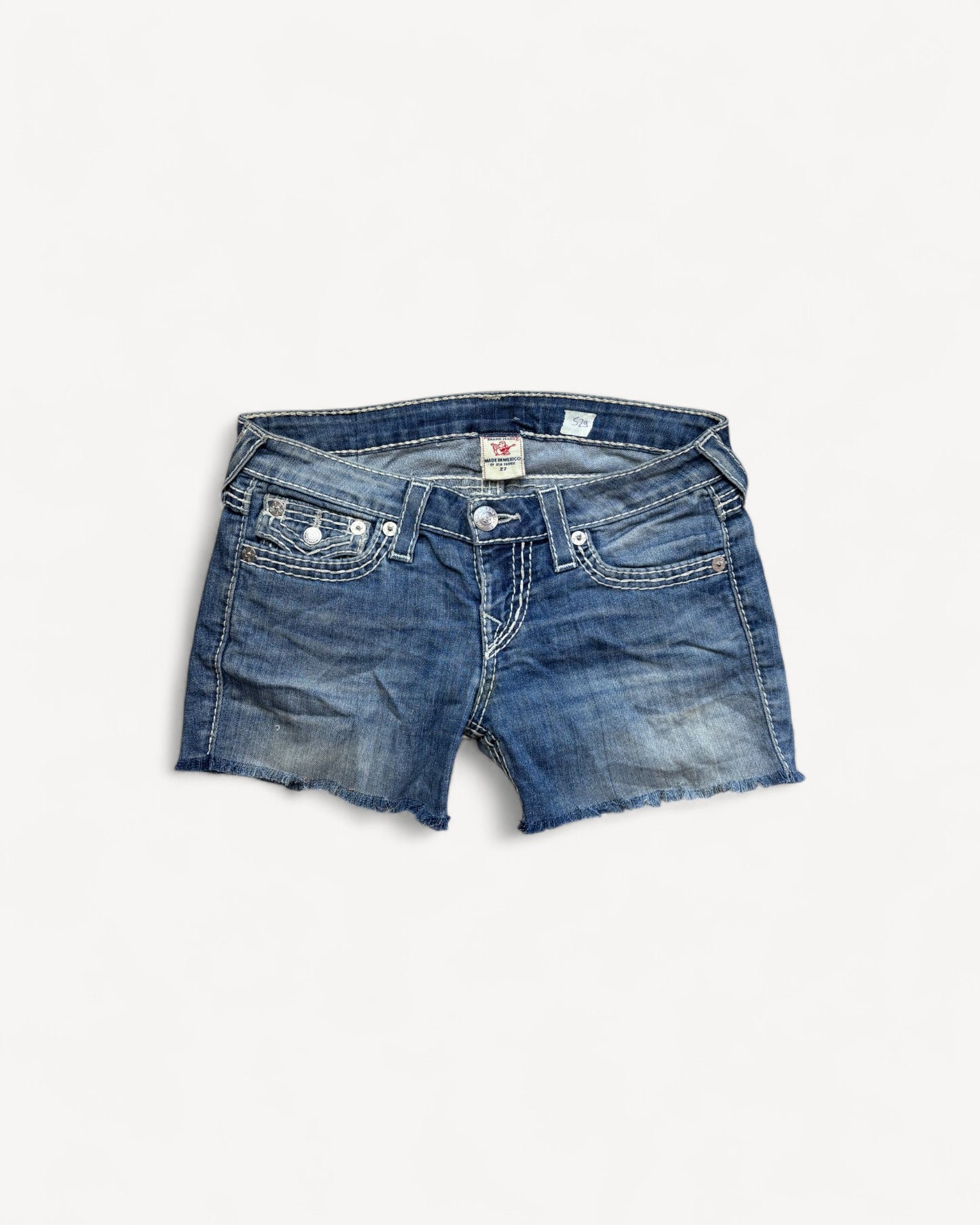 TRUE RELIGION HOT PANT W27 #S29