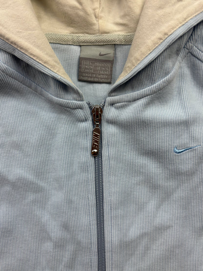 NIKE BABYBLUE ZIP UP HOODIE (L)