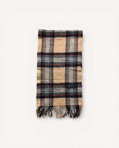 BURBERRY NOVACHECK CASHMERE SCARF BEIGE