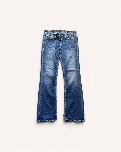 ROCK REVIVAL JEANS W34 L32 #RR43