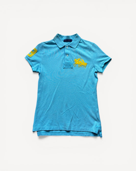 RALPH LAUREN POLO SHIRT BLUE (S)
