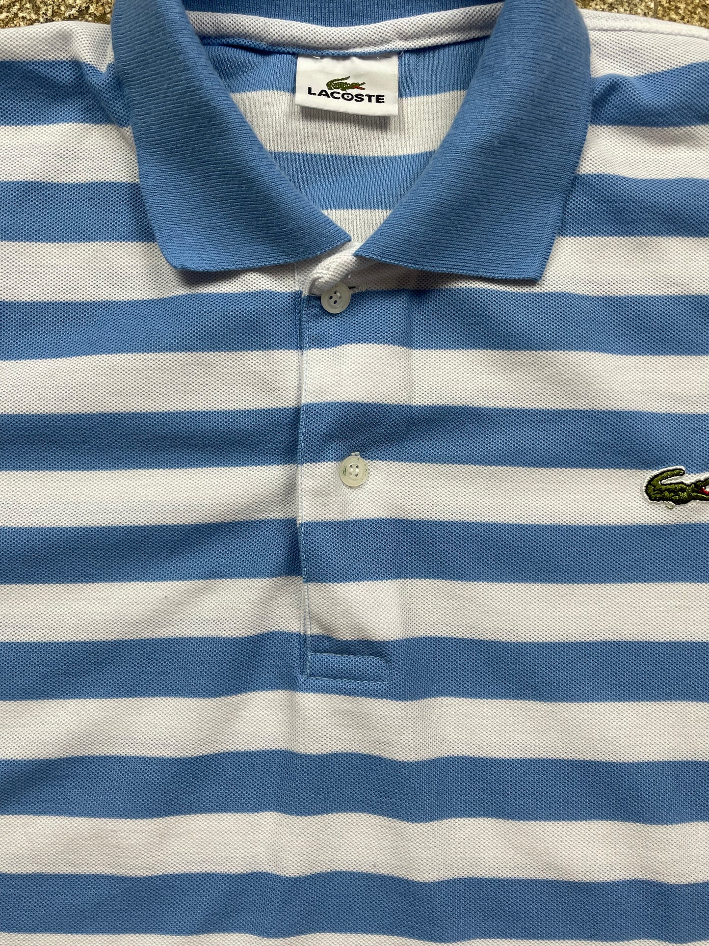 LACOSTE POLO SHIRT LIGHT BLUE (M)