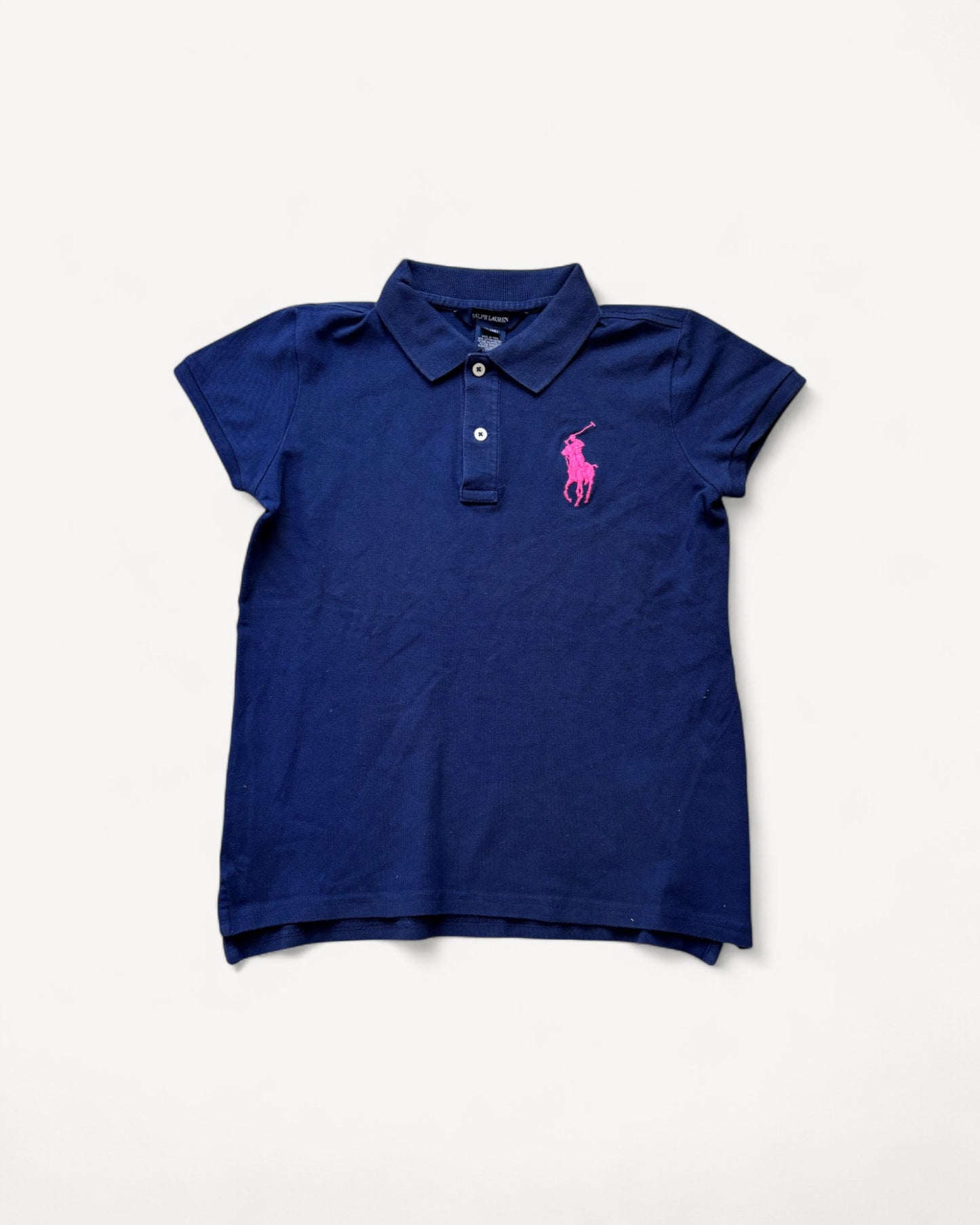 RALPH LAUREN POLO SHIRT NAVY (XS)