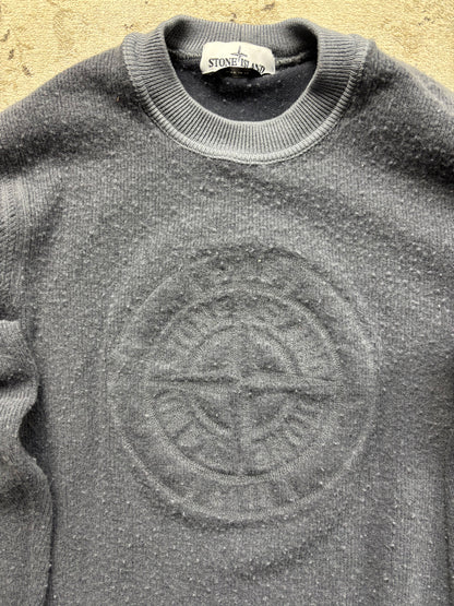 STONE ISLAND GREY KNIT (S)