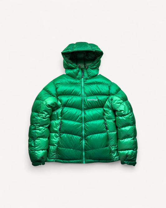 MONTBELL GREEN PUFFER JACKET (S)