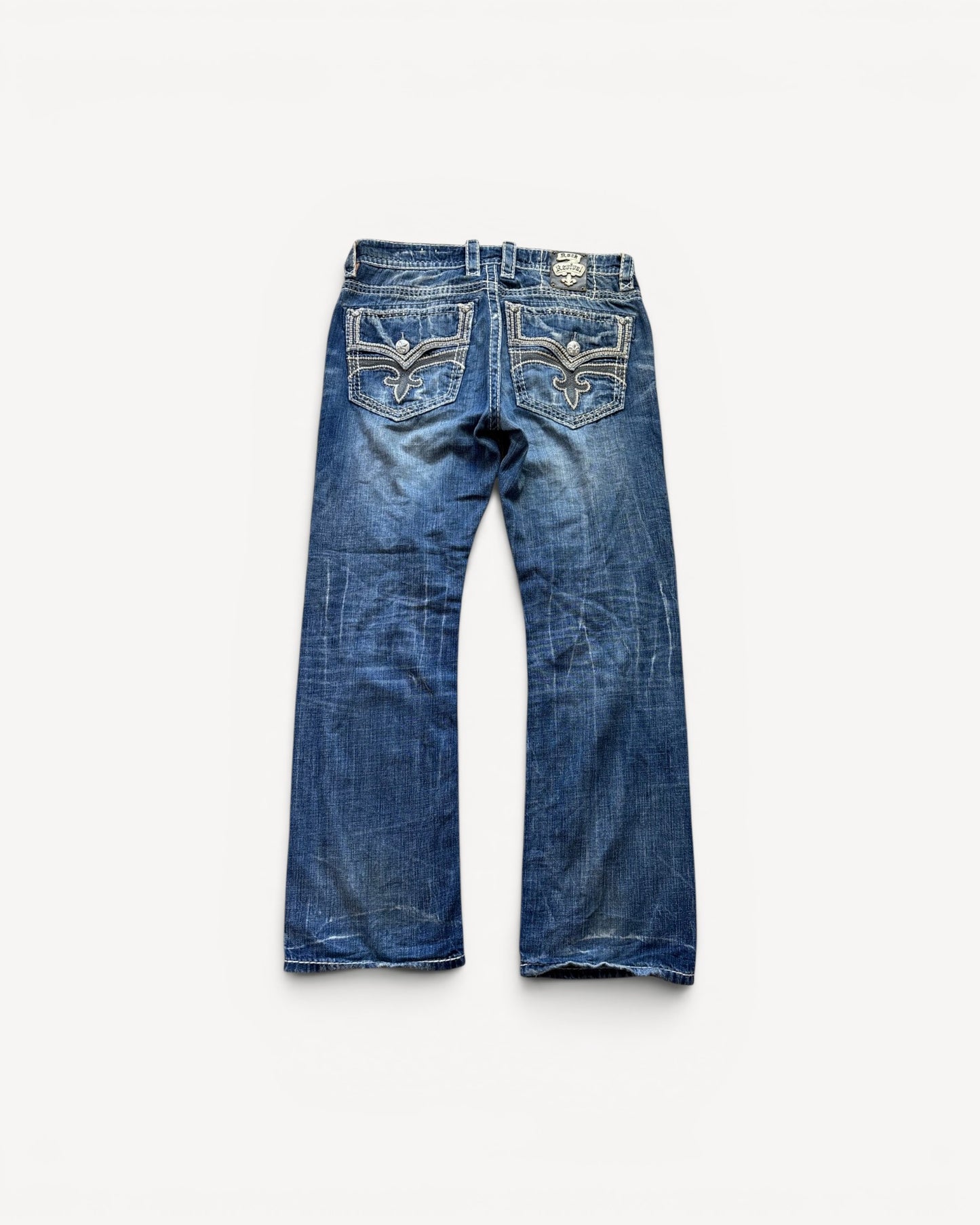 ROCK REVIVAL JEANS W34 L32 #RR44