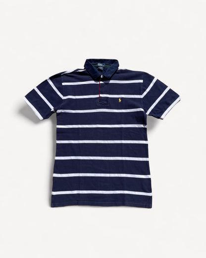 RALPH LAUREN POLO SHIRT STRIPED (M)