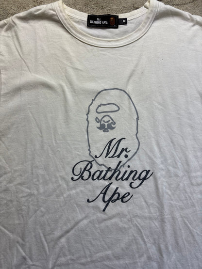 BAPE WHITE T-SHIRT (M)