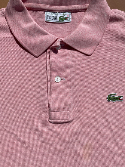 LACOSTE POLO SHIRT PINK (XL)