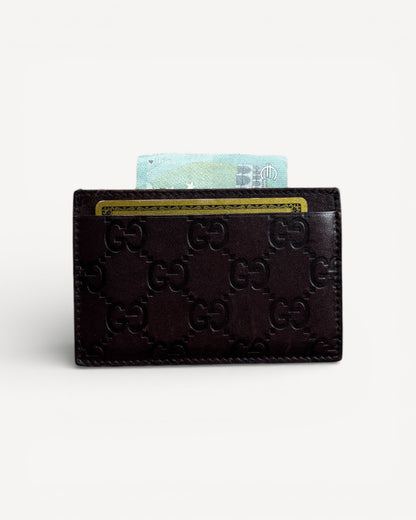 GUCCI MONOGRAM CARDHOLDER