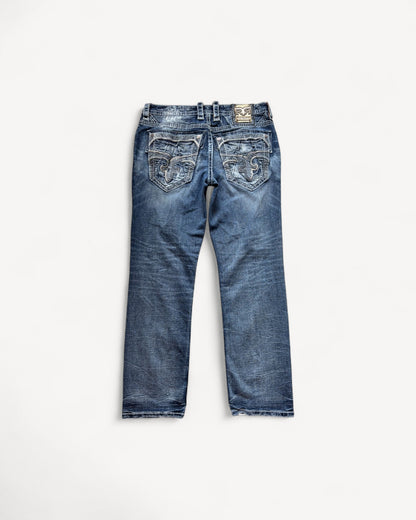 ROCK REVIVAL JEANS W36 L32 #RR32