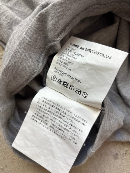 CDG PLAY GREY T-SHIRT (S)