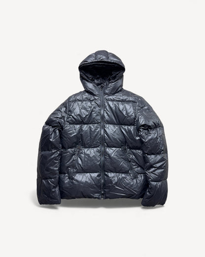 DUVETICA BLACK PUFFER JACKET (M)