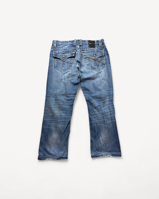 ROCK REVIVAL JEANS W36 L32 #RR5