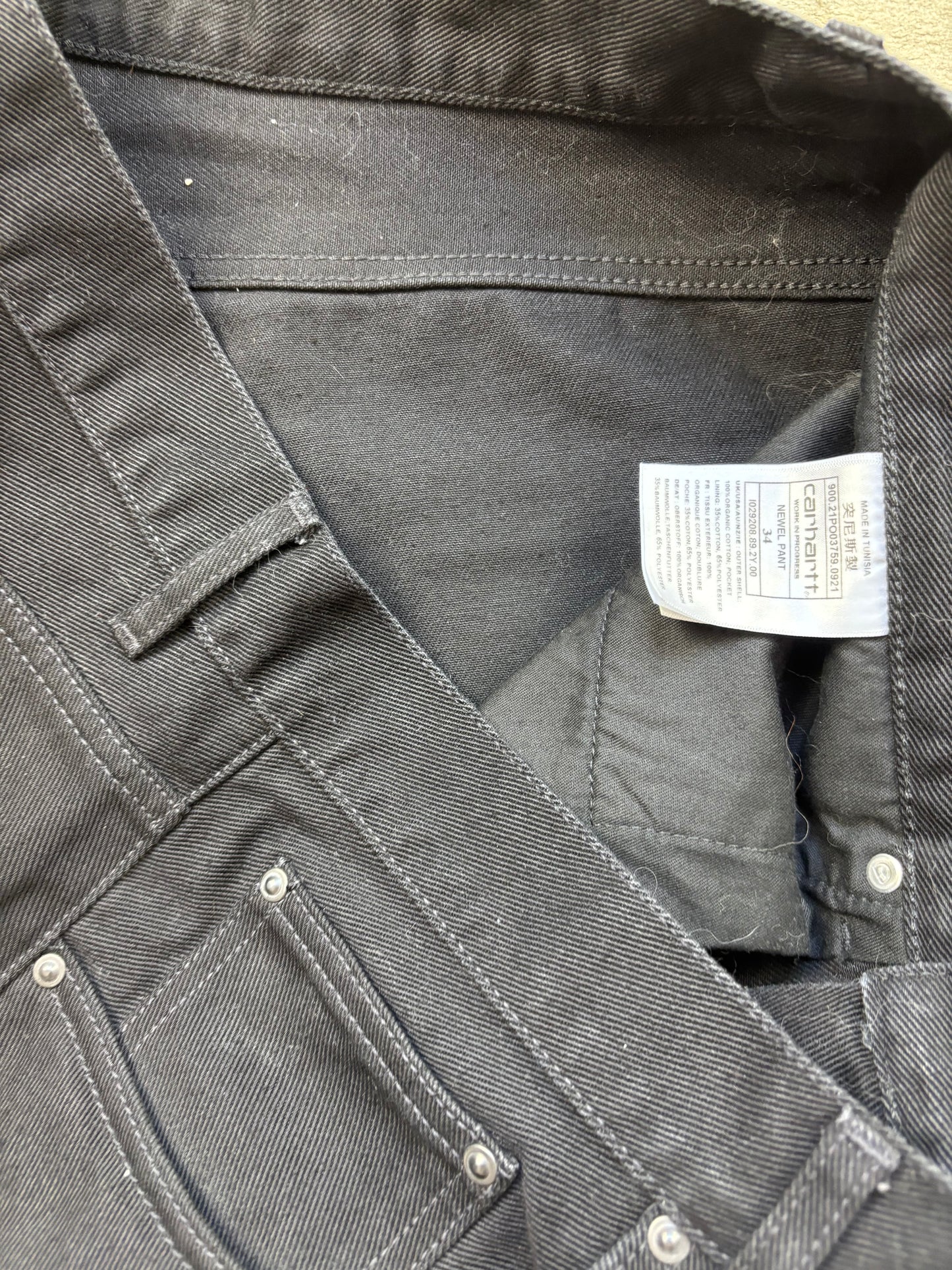 CARHARTT JEANS W34 L32