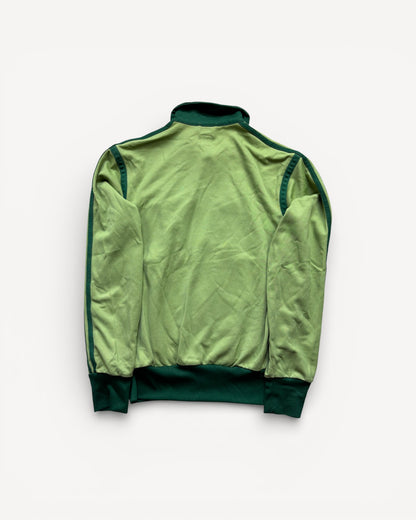 ADIDAS GREEN ZIP UP VEST (S)