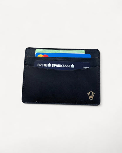 ROLEX BLACK CARDHOLDER