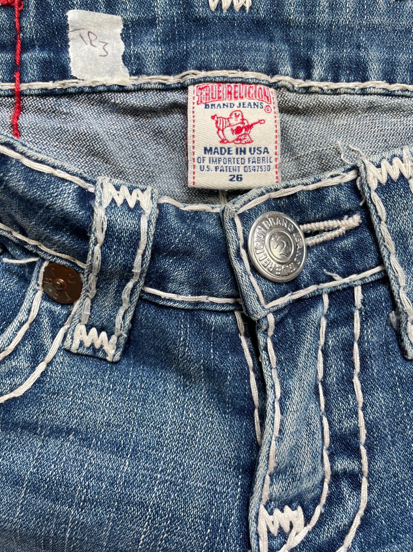 TRUE RELIGION JEANS W26 L32 #TR3