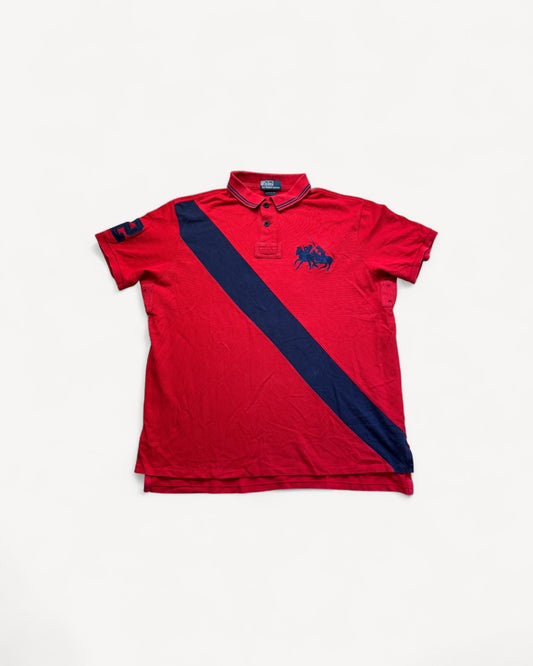 RALPH LAUREN POLO SHIRT RED (XL)