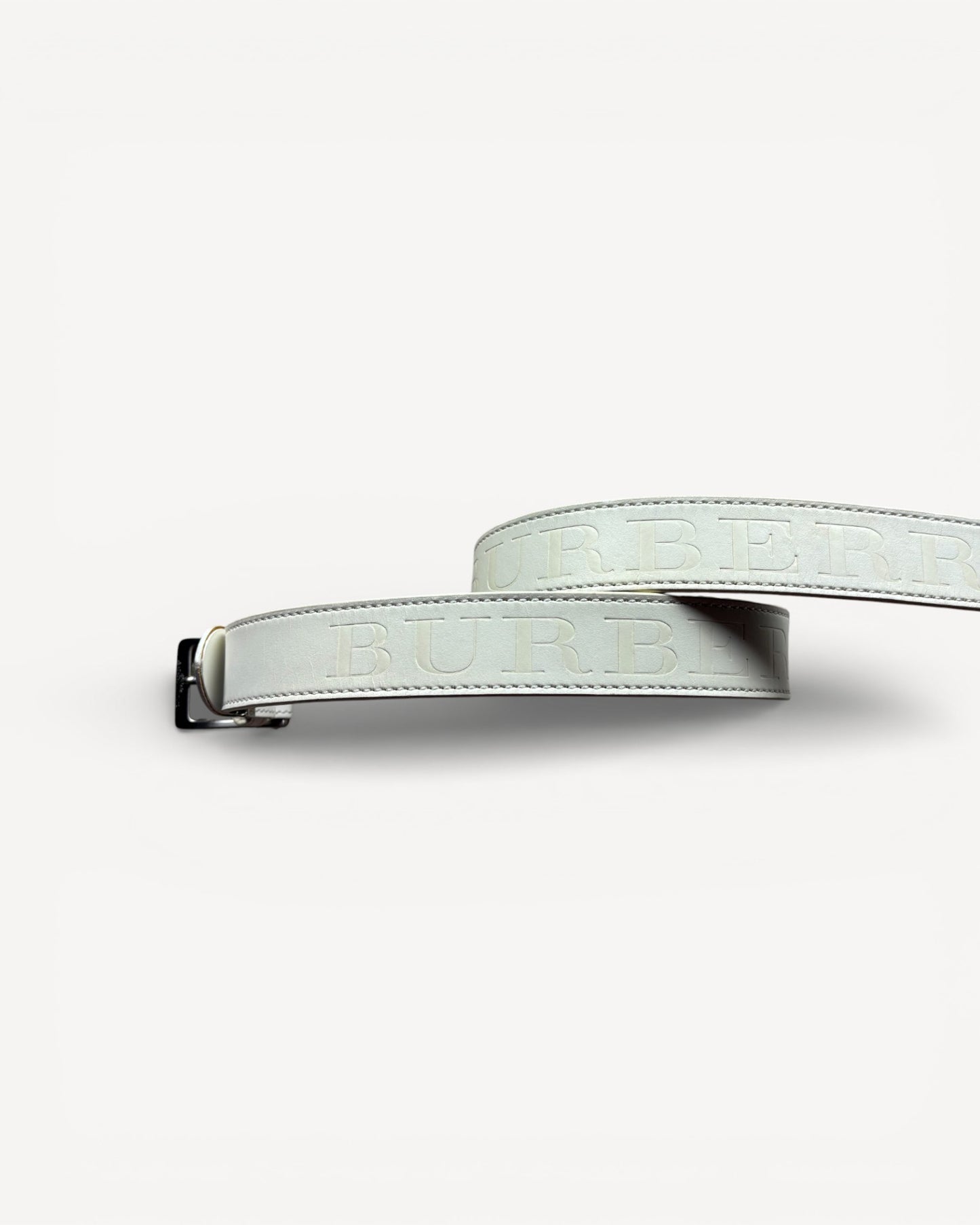 BURBERRY WHITE BELT