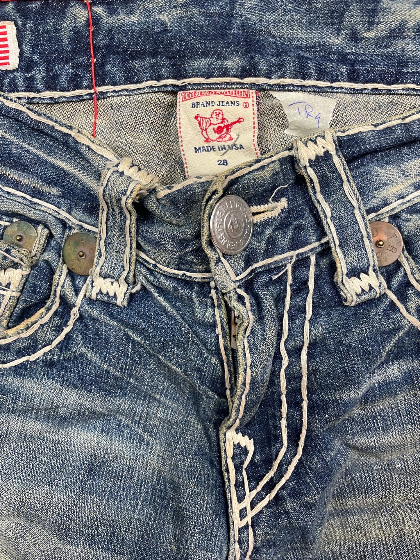 TRUE RELIGION JEANS W28 L30 #TR4