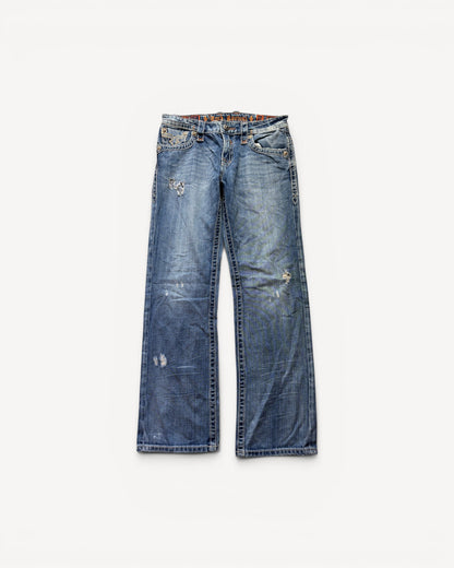 ROCK REVIVAL JEANS W33 L32 #RR37