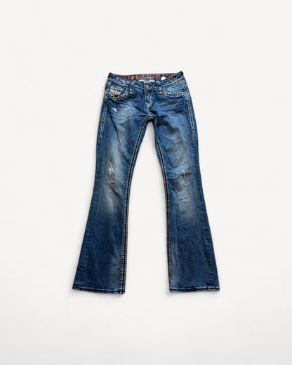 ROCK REVIVAL JEANS W25 L32 #RR1