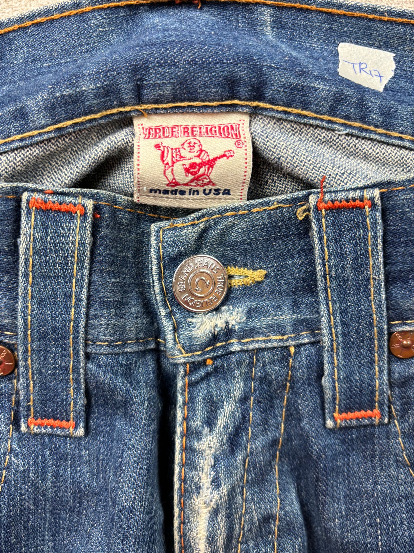 TRUE RELIGION JEANS W30 L32 #TR18
