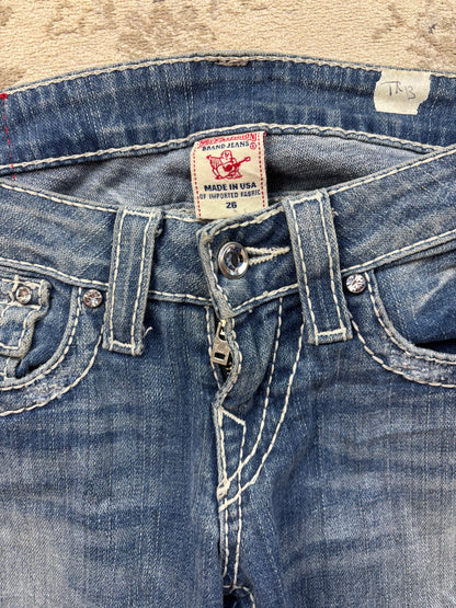 TRUE RELIGION JEANS W26 L32 #TR13