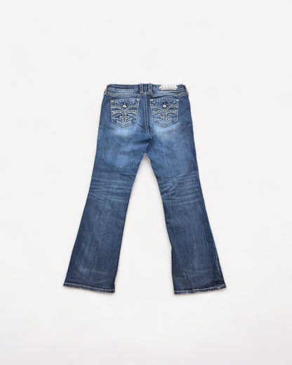 ROCK REVIVAL JEANS W32 L32 #RR1